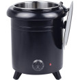 Commercial Soup kettle Black 10 litres - CEVICSWI10