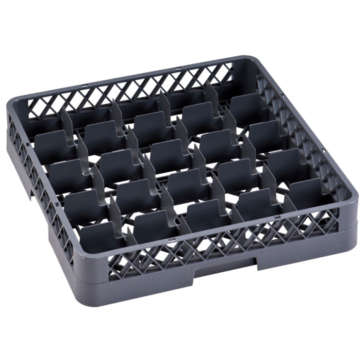 Commercial Cups/Glass rack 25 compartments 500x500x100mm - CEWH060D25