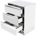 Commercial Food Warmer 3 drawers GN1/1 - CEWHBWD03