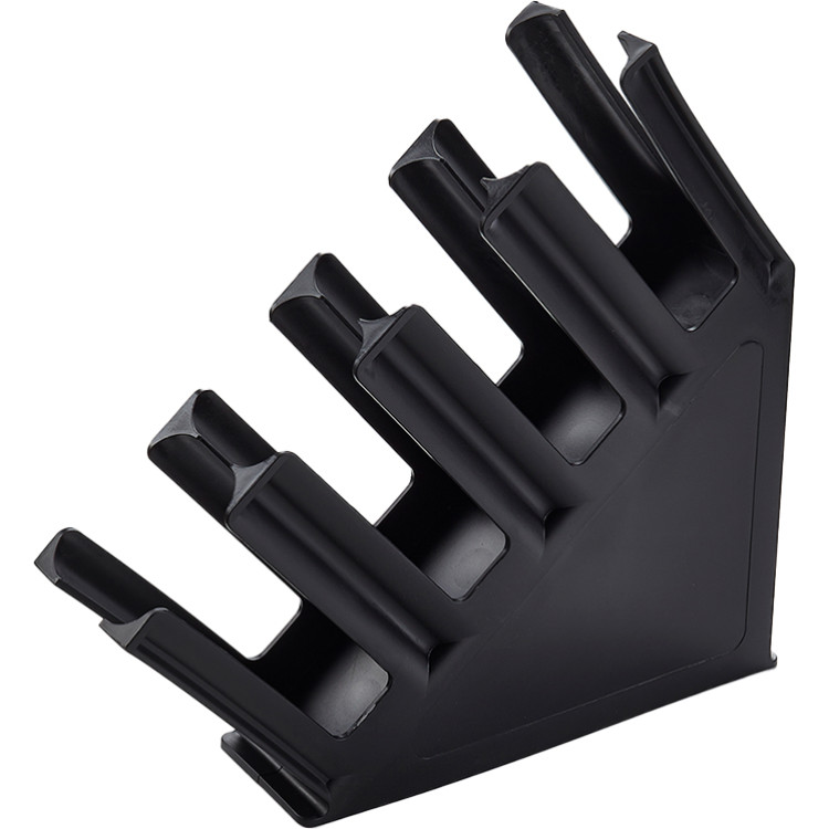 Black Cup Holder / Dispenser 4 Stacks - CEWQB3001