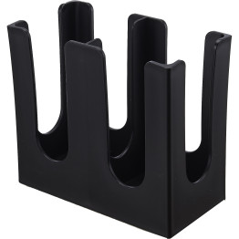 Black Cup Holder / Dispenser 2 Stacks - CEWQB3003
