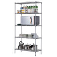 Professional 5 Tier Shelving Unit Silver 600x350x1500mm - CEWS2414595S
