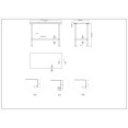 Commercial Stainless Steel Work Table Bottom shelf Upstand 1200x600x900mm - CEWT60120GB
