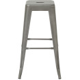High Bar stool Steel Gun metal - CEWW61DG