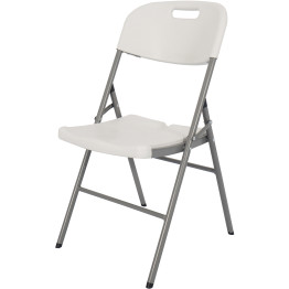 Folding Chairs White Plastic - CEHQY52