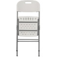 Folding Chairs White Plastic - CEHQY52
