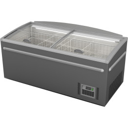 Island Showcase Freezer 1850x850x795mm 372 Litre- CEZCDE185SS2