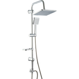 Shower Column with Hand Attachment and Soap Dish Chrome - CE029