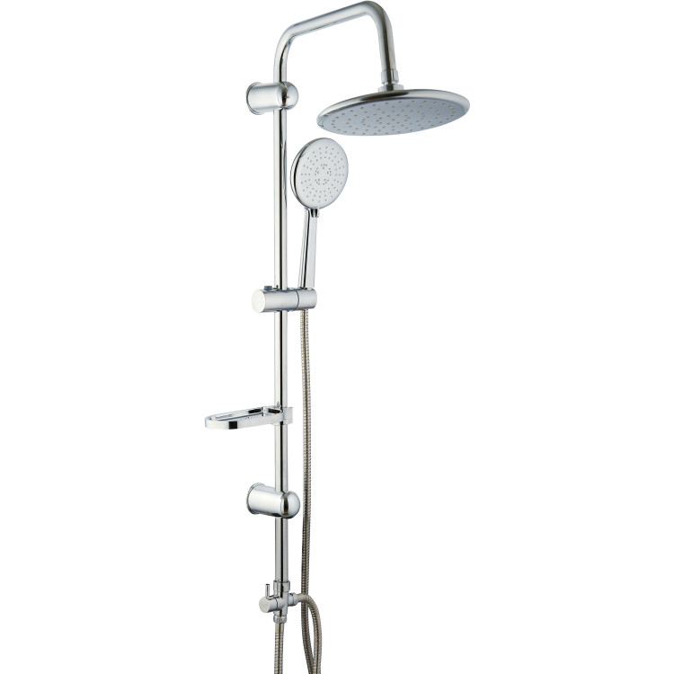 Shower Column with Hand Attachment and Soap Dish Chrome - CE033