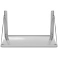 Board Style Foldable Wall Shelf Stainless Steel 600x300mm - CE330901