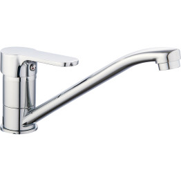 Basin Mixer Tap with Stainless Steel Spout Single Lever Chrome - CE50221000