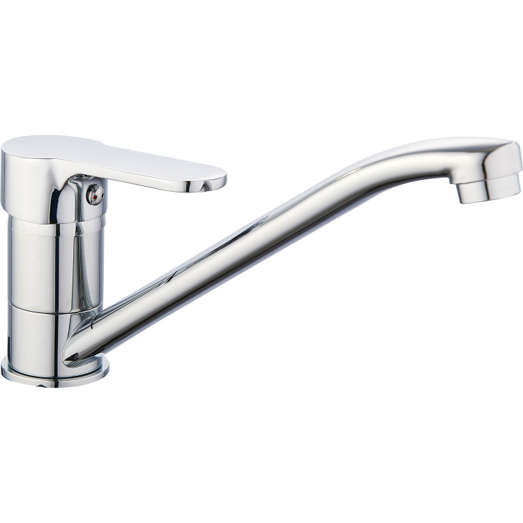 Basin Mixer Tap with Stainless Steel Spout Single Lever Chrome - CE50221000
