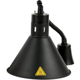 Rise & Fall Dome Heat Lamp Black - CEA65121302