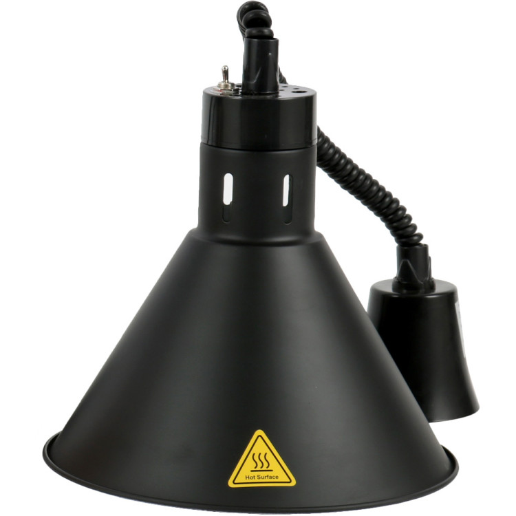 Rise & Fall Dome Heat Lamp Black - CEA65121302