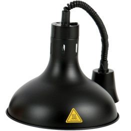 Rise & Fall Dome Heat Lamp Black - CEA65121402