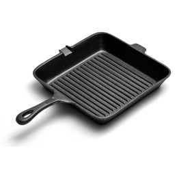 Premium Square 10" Cast Iron Skillet Pan- CECF22650