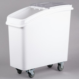 Mobile Ingredient Bin 80 litre Transparent lid - CEBITR21