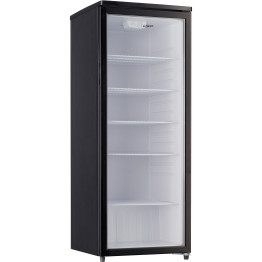 Commercial Display Refrigerator with Glass door 248 litres Black - CEAX268BVC