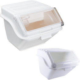Ingredient Bin Combo 10 & 48 litres Transparent lid - CEBCOMB1