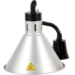 Rise & Fall Dome Heat Lamp Silver - CEA65121305