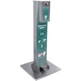 No-contact Disinfection Stand Stainless steel Height 1125mm - CEAYK001