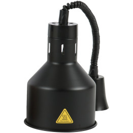 Rise & Fall Dome Heat Lamp Black - CEA65121202