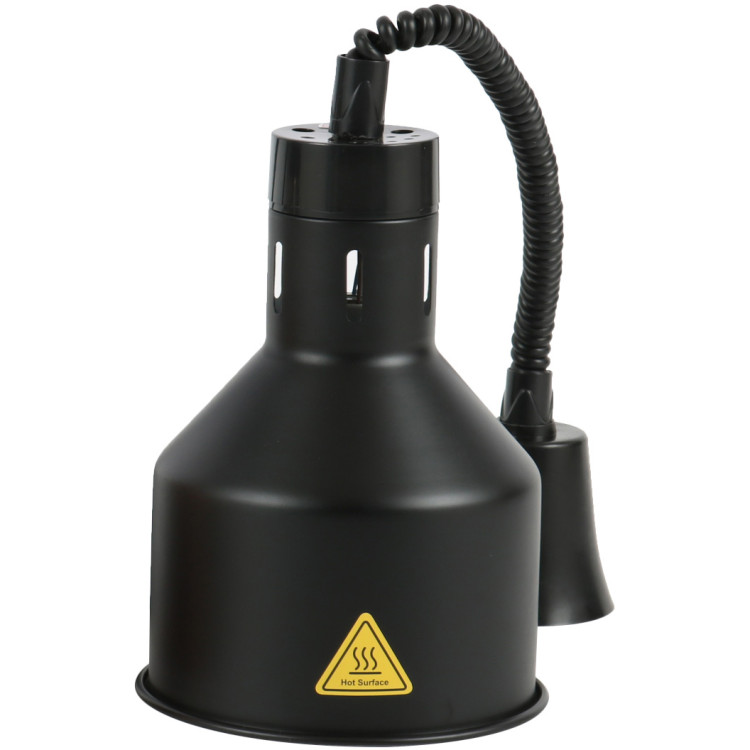 Rise & Fall Dome Heat Lamp Black - CEA65121202