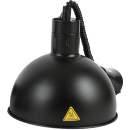 Rise & Fall Dome Heat Lamp Black - CEA65121502