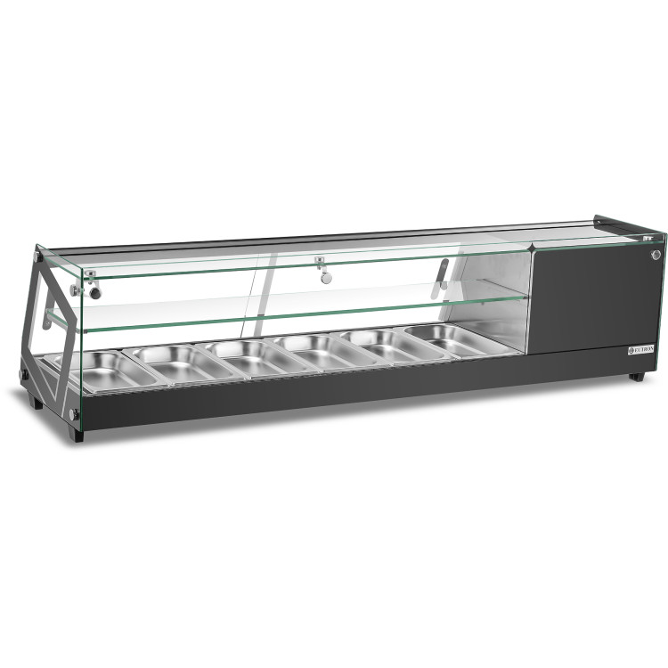 Commercial Refrigerator Sushi & Tapas Showcase 6xGN1/3 - CECS84