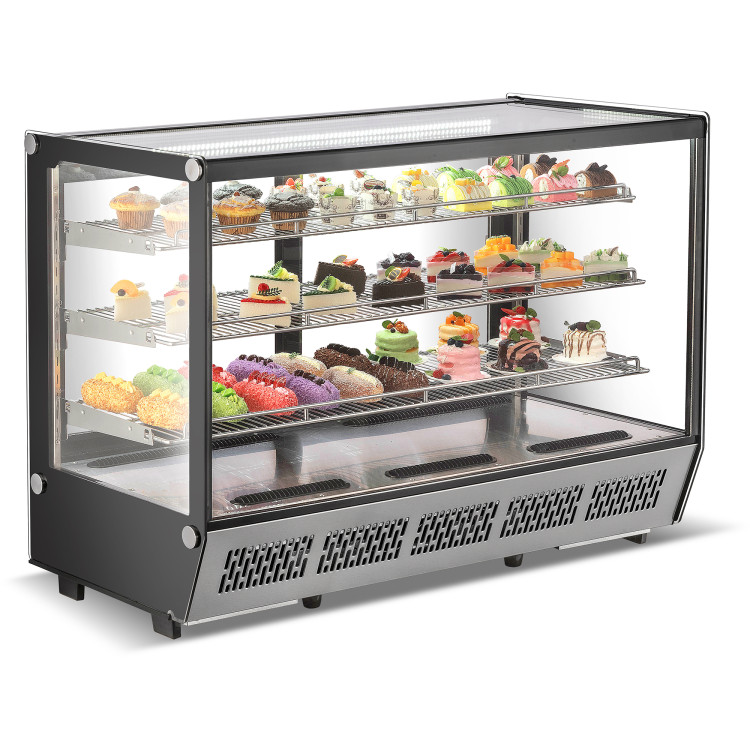 Display Merchandiser Fridge 288 litres 3 shelves Stainless Steel - CECW235