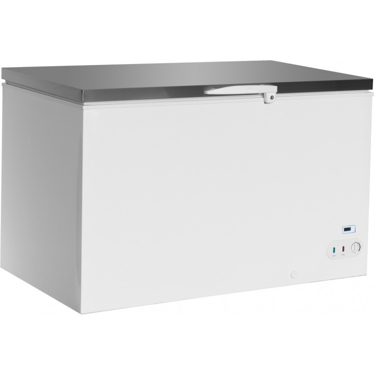 Chest freezer Solid Stainless steel lid 345 litres - CEBD355JA