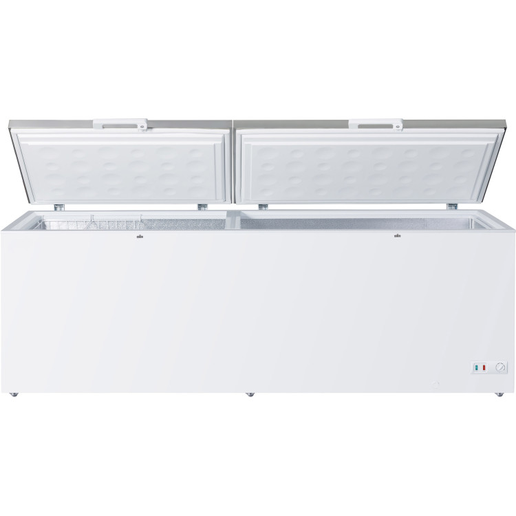 Commercial Chest freezer Double Stainless Steel Lid 670 litres - CEBD750SS