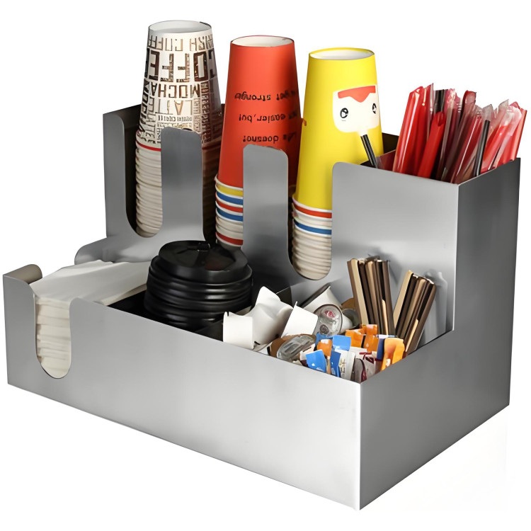 Stainless Steel Cup Holder / Dispenser Φ100mm Cups 3 Stacks - CE62002