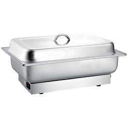 Electric Chafing Dish GN1/1 Stainless steel 6 litres 570x360x250mm - CEDTC1303