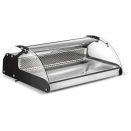 Display Merchandiser Fridge 120 litres 3xGN1/1 Stainless Steel & Black - CECW140