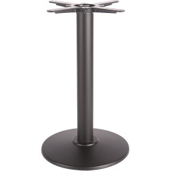 Black Cast Iron Table base Round Ø430mm Standard height - CEA001A