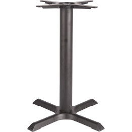 Black Cast Iron Table base 560mm Standard height - CEA053A