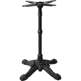 Black Decorative Cast Iron Table base 520mm Standard height - CEA083