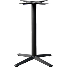 Black Cast Iron Table base 600mm Standard height - CEA144
