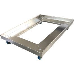Stainless Steel Cart for 600x400mm Dough Box - CEDBC6040