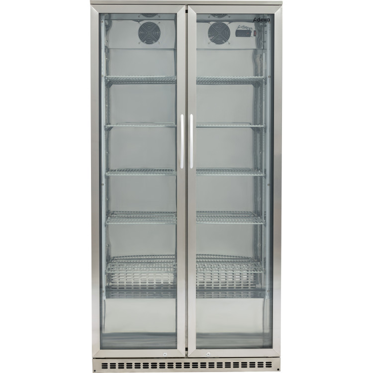 Back bar cooler Double Hinged Door 500 litres Stainless Steel - CEBCSS500G Back bar cooler Double Hinged Door 500 litres Stainless Steel - CEBCSS500G