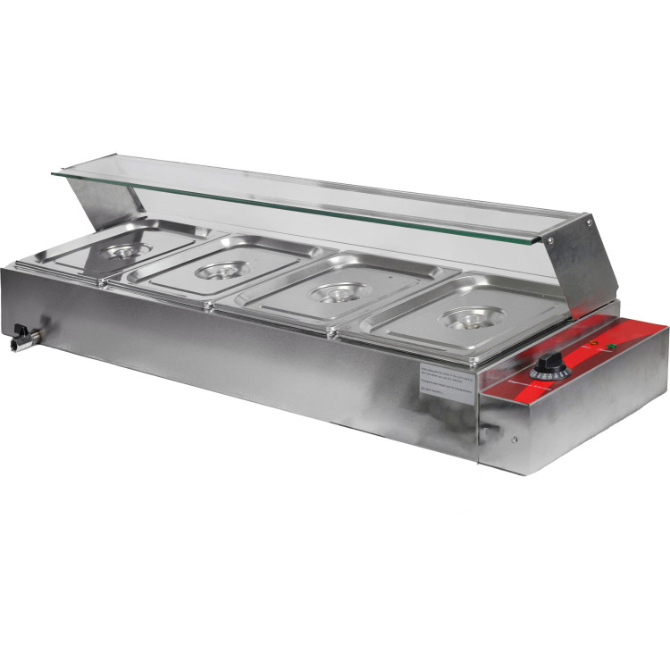 Display Bain Marie Countertop 4xGN1/2 - CEBT04