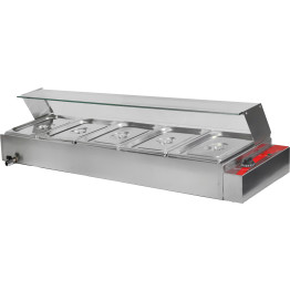 Display Bain Marie Countertop 5xGN1/2 - CEBT05