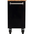 B GRADE Heavy Duty Steel Rolling Tool Chest with Wooden Worktop 6 Drawers 1 Double-Door Side Cabinet 1674x489x907mm Black | CaterEq 602038ABLACK B GRADE B GRADE Heavy Duty Steel Rolling Tool Chest with Wooden Worktop 6 Drawers 1 Double-Door Side Cabinet 1674x489x907mm Black | CaterEq 602038ABLACK B GRADE