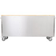 B GRADE Heavy Duty Steel Rolling Tool Chest with Wooden Worktop 15 Drawers 1978x485x908mm Stainless Steel | CaterEq 722038ASILVER B GRADE B GRADE Heavy Duty Steel Rolling Tool Chest with Wooden Worktop 15 Drawers 1978x485x908mm Stainless Steel | CaterEq 722038ASILVER B GRADE