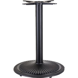 Black Cast Iron Table Base Round Ø550x720mm | CaterEq CEA007