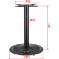 Black Cast Iron Table Base Round Ø550x720mm | CaterEq CEA007