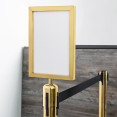 A4 Gold Sign Holder 210×297 mm | CaterEq CEA009G