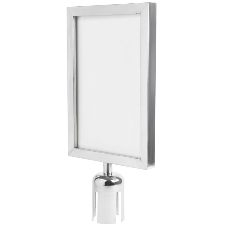 A4 Silver Sign Holder 210×297 mm | CaterEq CEA009SS