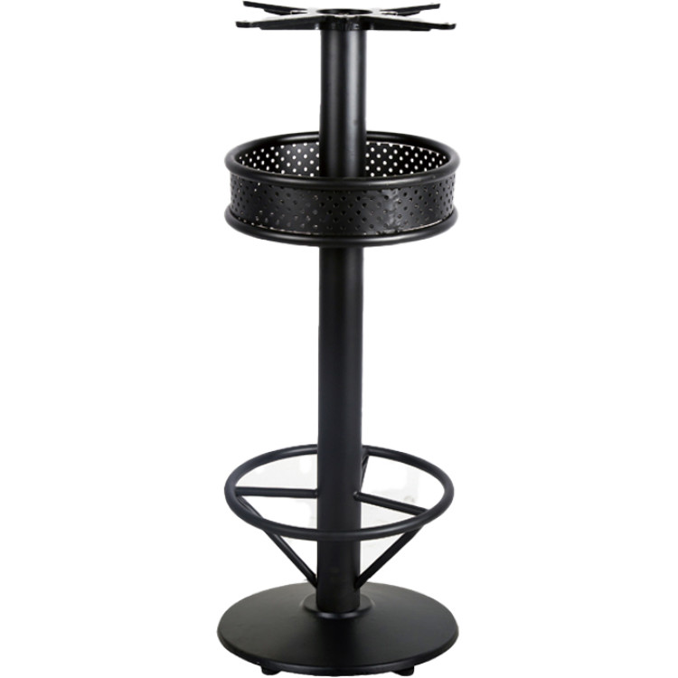 Black Cast Iron Table Base Round Ø430x720mm | CaterEq CEA026A
